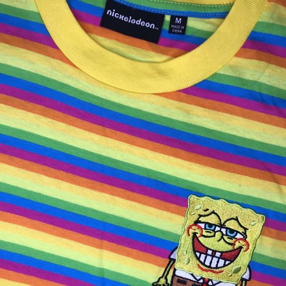 SpongeBob SquarePants T Shirt By Nickelodeon Men’s - Picture 5 of 5